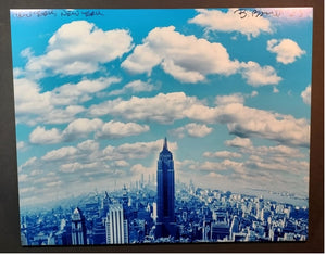 NEW YORK, NEW YORK - "Empire State Building" Back Drop Sketch by Beowulf Boritt