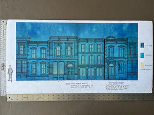 MY FAIR LADY - Tenement Drop - Color Elevation by Todd Potter