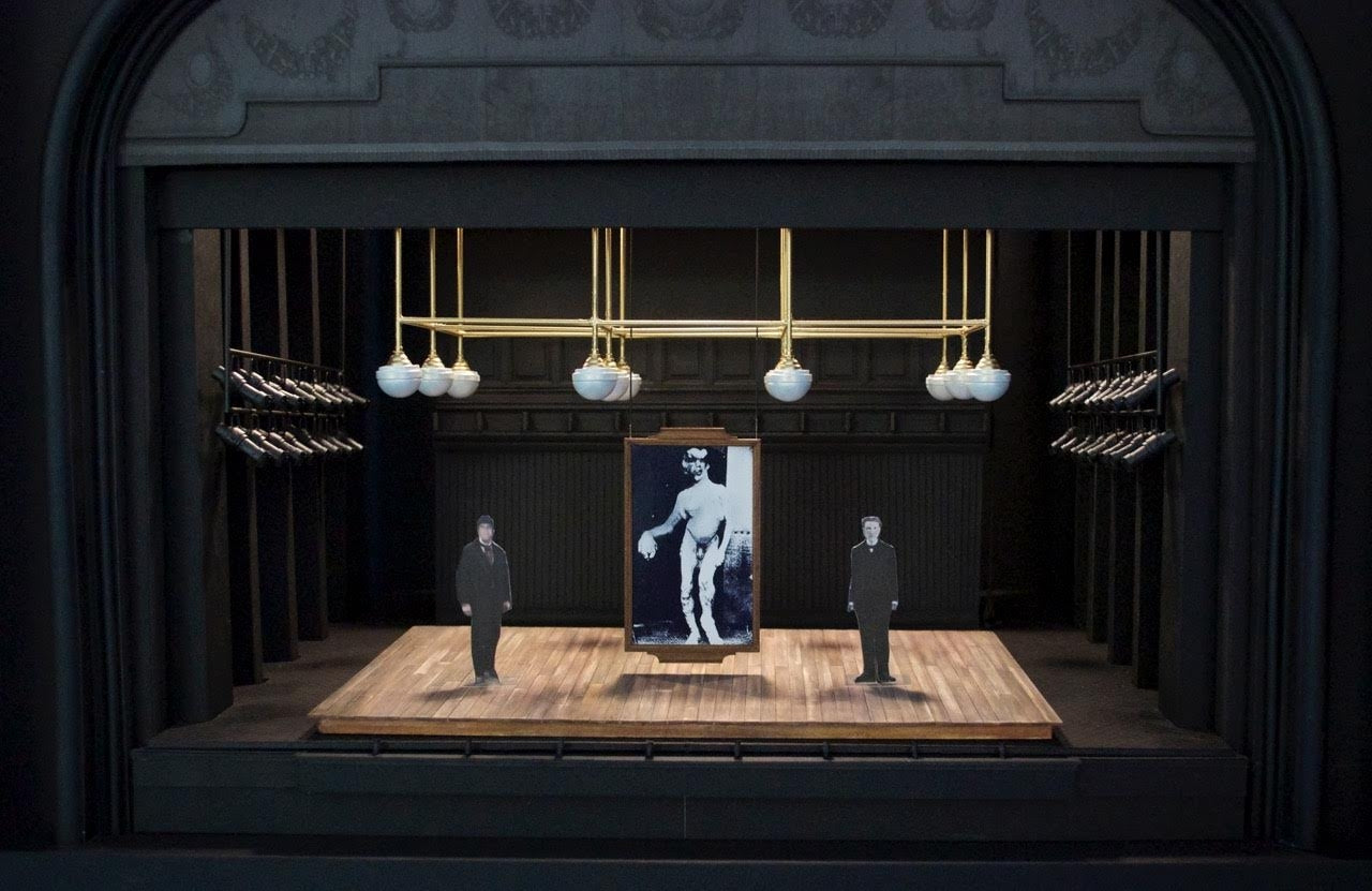 "The Elephant Man" -2014 Broadway Revival Model By Tim Mackabee