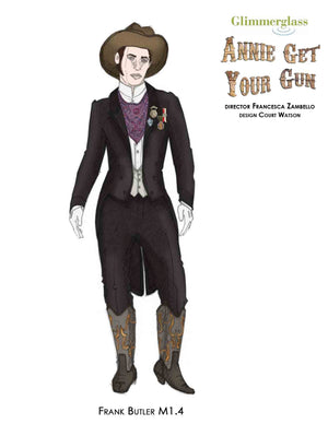 "Annie Get Your Gun" Frank Butler Ball Costume By Court Watson