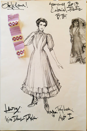 "Oklahoma" Laurie Costume Design By David Murin