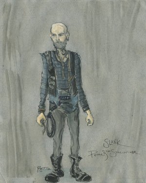 "Peter And The Starcatcher" Slank Costume Sketch By Paloma Young
