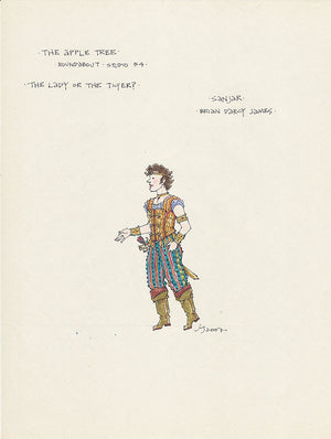 THE APPLE TREE - Brian D'Arcy James as 'Sanjar' Original costume by Jess Goldstein