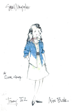 Delta Burke as 'Truvy' STEEL MAGNOLIAS Broadway, Costume (Quick Change) by David Murin
