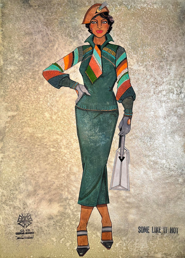 SOME LIKE IT HOT - Female Ensemble Chicago Train - Original Costume Sk -  Broadway Design Exchange