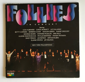 FOLLIES IN CONCERT 1985 Double Record Vinyl Album