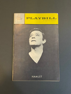 "Hamlet" 1964 Broadway Revival Playbill