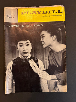 "Flower Drum Song" Broadway Playbill 1958