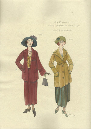 LA RONDINE - Female Ensemble No 39,40 Costume by Jess Goldstein