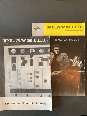Plymouth Theatre Playbill Bundle