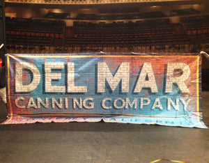 "Del Mar" - Printed Vinyl Banner From Encores! Pipe Dream