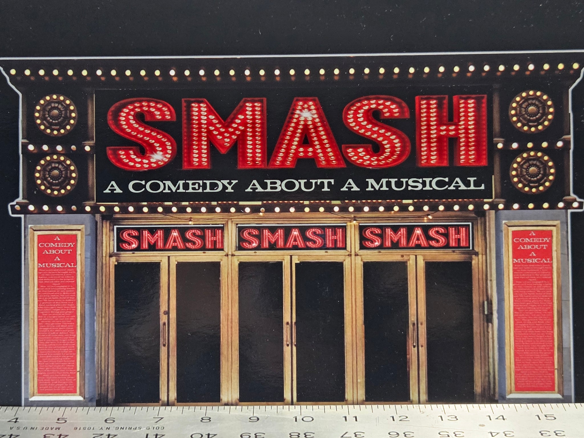 SMASH Broadway Set Model "Imperial Theater Drop" - By Beowulf Boritt (2025)