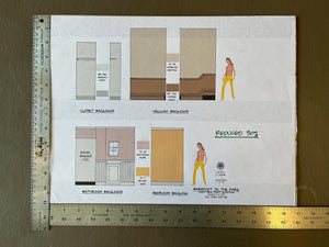 BAREFOOT IN THE PARK -Color Elevation - Backing Walls