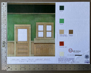 CRIMES OF THE HEART - Interior Walls Color Elevation, Naples Players by Todd Potter