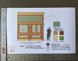 A GENTLEMAN'S GUIDE TO LOVE AND MURDER - Painted Color Elevation - Wall