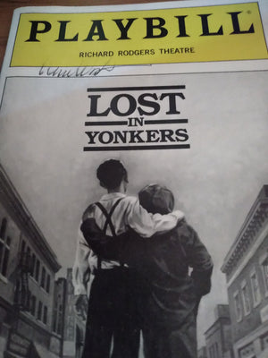 Irene Worth Autographed Playbill for LOST IN YONKERS