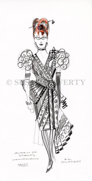 WONDERLAND "Queen Of Hearts" Costume Design By Susan Hilferty