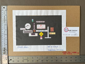 SYLVIA - Street Sign Layout Elevation by Todd Potter