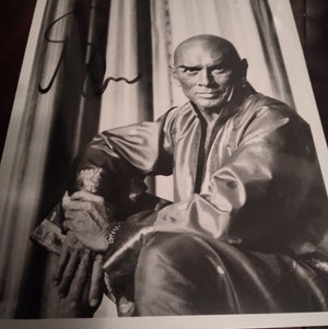 Yul  Brenner - Autographed Photo