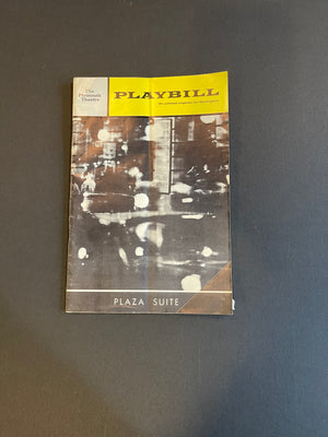 "Plaza Suite" Broadway Playbill