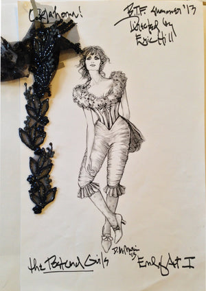 "Oklahoma" Post Card Girl, Costume Design By David Murin