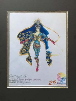 Female Dancers "Menage" Costume By Eduardo Sicangco