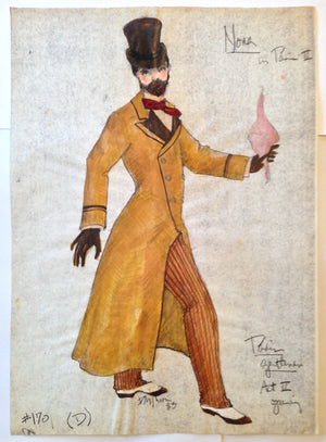 "Nora" Musical, Paris Gentleman Costume Design By David Murin