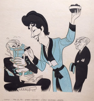 "Gypsy" Ethel Merman Caricature By Sam Norkin