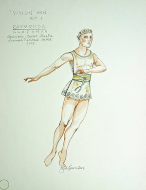 Raymonda - Costume Design For "Vision" Men By Zack Brown