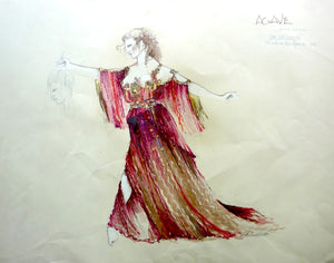 Irene Pappas In "The Bacchae' Costume Design By  Zack Brown