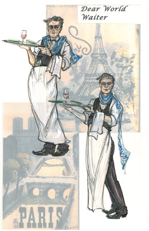 "Dear World"  London, Costume Sketch By Ann Hould Ward