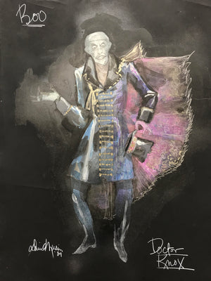 BOO, AN EVENING OF GHOST STORIES, Original Costume Sketch by David Murin
