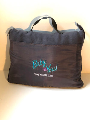 "Baby it's You" Travel Blanket