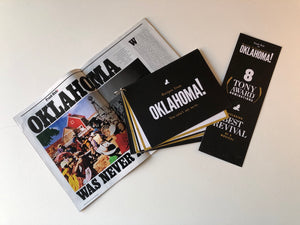 "Oklahoma" Recipe/Review Booklet and New York Mag Article