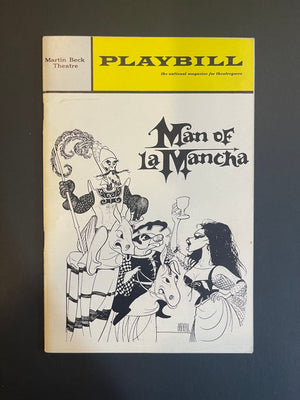 "Man of La Mancha" Original Broadway Production Playbill