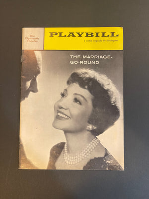 "The Marriage-Go-Round" The Original Broadway Production Playbill