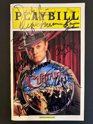 Signed "Curtains" Original 2007 Broadway Production Playbill