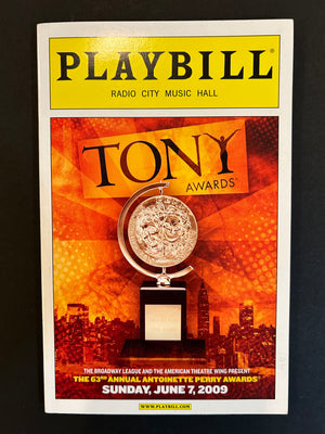 2009 Tony Awards Playbill