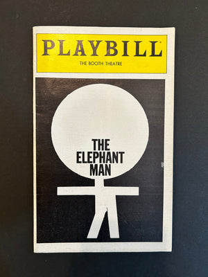 "The Elephant Man" Original Broadway Production Playbill