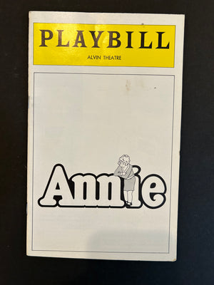 "Annie" Original Broadway Production Playbill