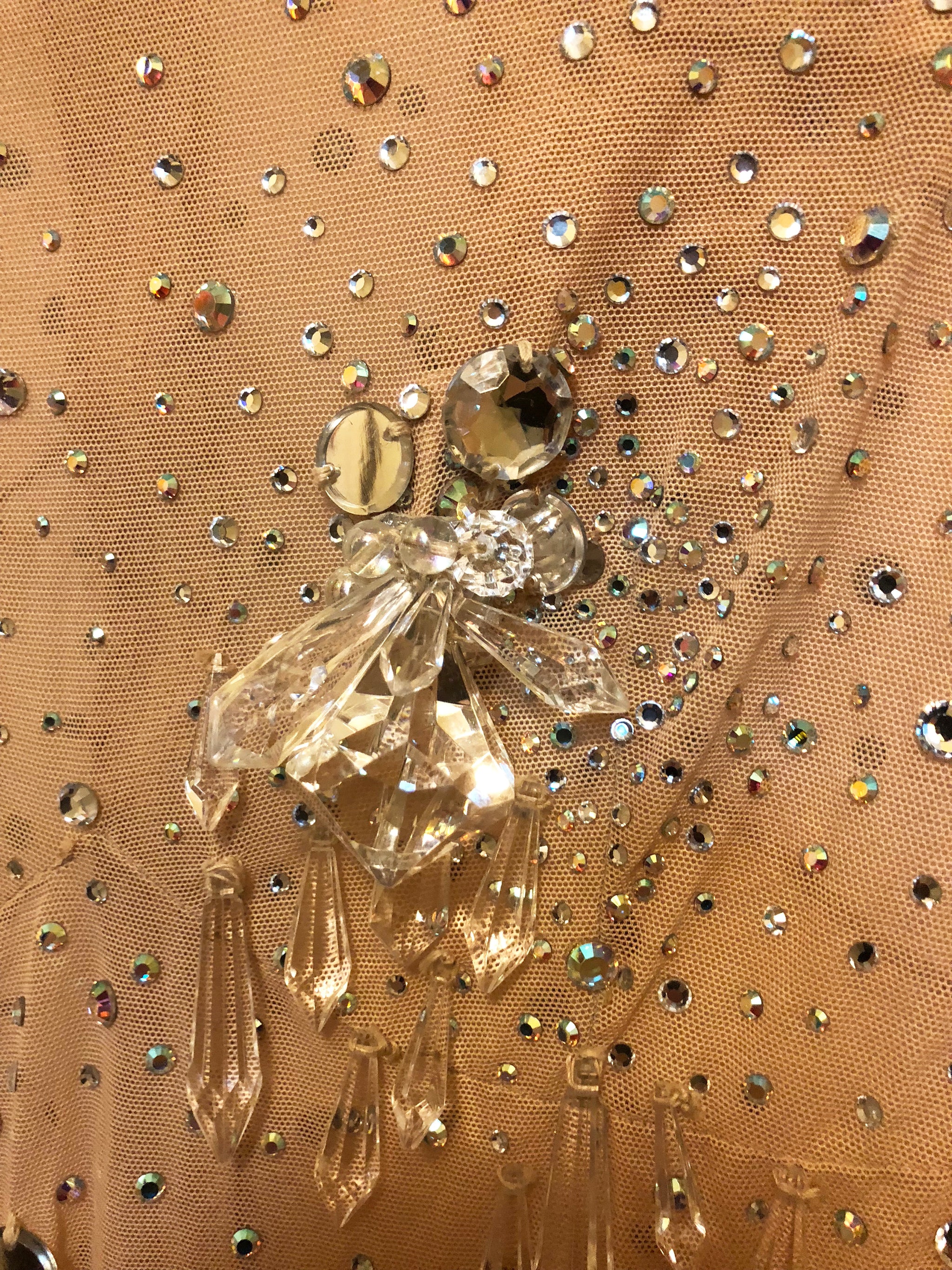 TABOO Original Broadway Nude Bejeweled Body Suit Worn by SARA URIARTY -  Broadway Design Exchange
