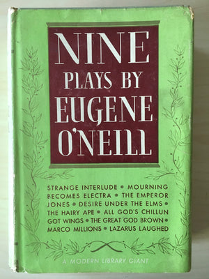 Nine Plays by Eugene O'Neill - Hard Cover Book