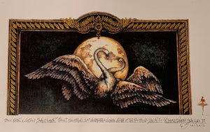 "Swan Lake" Show Curtain Rendering by Eduardo Sicango