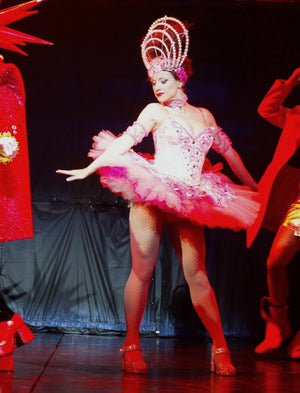 TABOO - Original Broadway Costume SARA URIARTY BERRY, TUTU AND HEADDRESS by Bobby Pearce