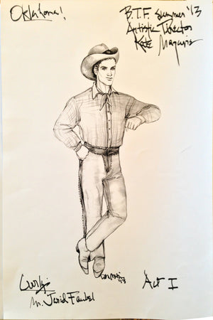 "Oklahoma" Curly  Costume Design By David Murin
