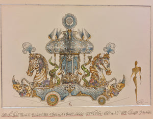 "Carousel Float, Ring 2" For Ringling Bros. By Eduardo Sicangco